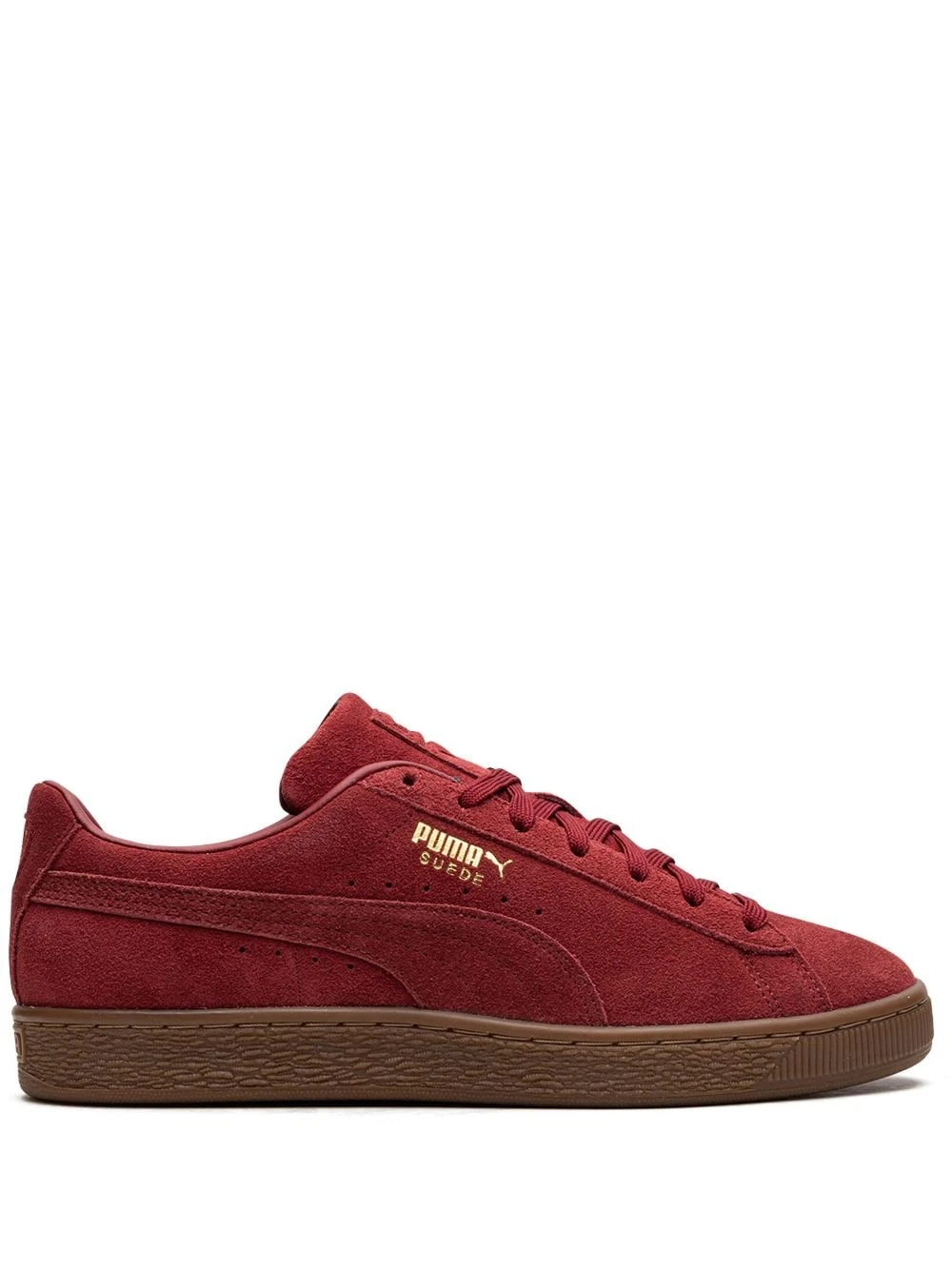 Homme PUMA Baskets Suede Gum 'Intense Red' 3 Homme PUMA Baskets Suede Gum 'Intense Red'