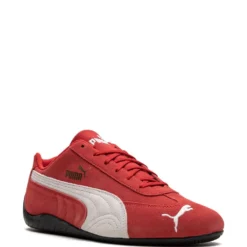 Homme PUMA Baskets Speedcat LS &apos;High Risk Red&apos; En Daim -SUPER CHAUSSURES SHOP 20850337 50741025 1000
