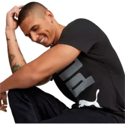 Playera Puma Essentials+ Hombre 67337001 -SUPER CHAUSSURES SHOP D NQ NP 611720 MLM70268696832 072023 O