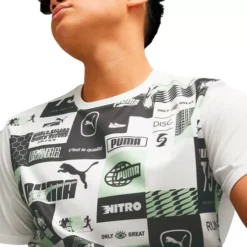 Playera Puma Correr Favourite Hombre Blanco -SUPER CHAUSSURES SHOP D NQ NP 631952 MLM69480812812 052023 O
