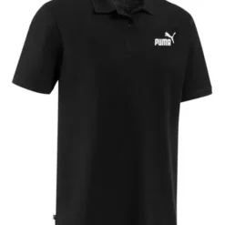 Playera Tipo Polo Puma Gris Hombre Original Ess Pique Polo