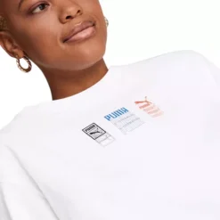 Playera Puma Classics Gen. Mujer 53819202 -SUPER CHAUSSURES SHOP D NQ NP 645338 MLM70207164872 062023 O