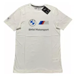 Playera Puma Bmw Blanco 595369-02 Look Trendy