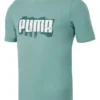Playera Puma Casual Graphics Wording Hombre Azul