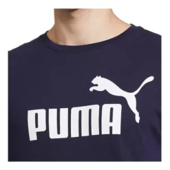 Playera Manga Corta Puma Marino 58666606 Ess Logo Tee -SUPER CHAUSSURES SHOP D NQ NP 695926 MLM54953290409 042023 O