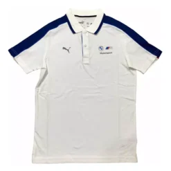 Playera Polo Puma Bmw Blanca 538135-02 Look Trendy
