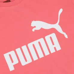 Playera Puma Casual Essentials Logo Mujer Rosa -SUPER CHAUSSURES SHOP D NQ NP 704684 MLM69493149947 052023 O