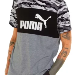 Playera Puma Ess+ Hombre 84855901 -SUPER CHAUSSURES SHOP D NQ NP 705381 MLM69386965018 052023 O