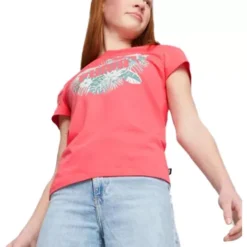 Playera Puma Essentials Flower Mujer 67352863 -SUPER CHAUSSURES SHOP D NQ NP 726256 MLM69694050097 052023 O