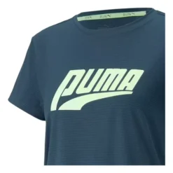 Playera Puma Correr Logo Mujer Azul -SUPER CHAUSSURES SHOP D NQ NP 726709 MLM70200212905 062023 O