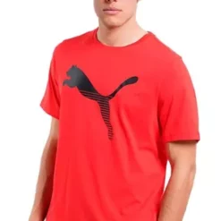 Playera Puma Casual Roja Para Hombre -SUPER CHAUSSURES SHOP D NQ NP 747087 MLM70045419392 062023 O