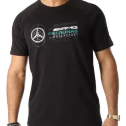 Playera Hombre Puma Mercedes Amg Mapm Logo Tee 577409