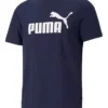 Playera Manga Corta Puma Marino 58666606 Ess Logo Tee -SUPER CHAUSSURES SHOP D NQ NP 798534 MLM54953290407 042023 O
