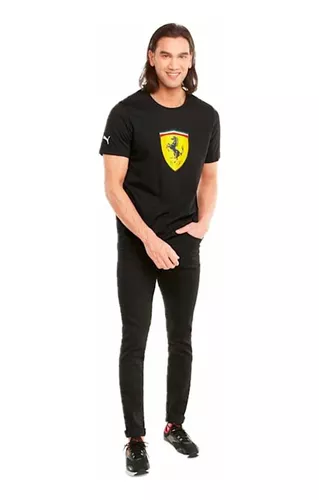Playera Puma Ferrari Negra Para Hombre 5 Playera Puma Ferrari Negra Para Hombre – Image 3