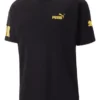 Playera Puma Casual Power Hombre Negro -SUPER CHAUSSURES SHOP D NQ NP 816320 MLM69556775128 052023 O