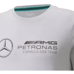 Playera Puma Mercedes Hombre F1 Logo Hamilton Russell -SUPER CHAUSSURES SHOP D NQ NP 848556 MLM50727629002 072022 O