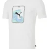 Playera Puma Casual Graphics Wave Hombre Blanco By Martí -SUPER CHAUSSURES SHOP D NQ NP 855614 MLM69552778875 052023 O