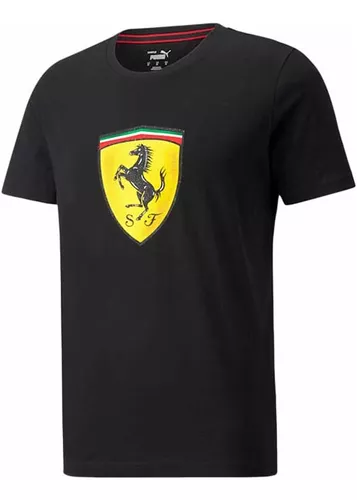 Playera Puma Ferrari Negra Para Hombre 3 Playera Puma Ferrari Negra Para Hombre