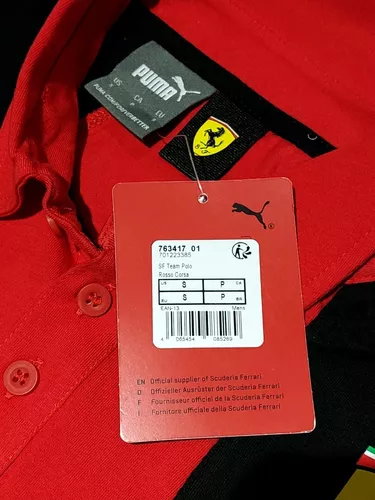 Playera Polo Ferrari F1 Puma Leclerc/sainz Producto Original 8 Playera Polo Ferrari F1 Puma Leclerc/sainz Producto Original – Image 6