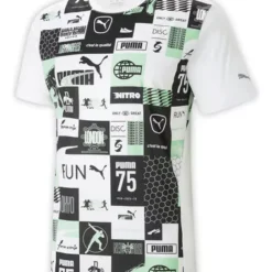Playera Puma Correr Favourite Hombre Blanco